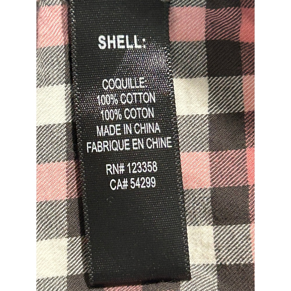 Cavi Mens 3XL Gingham Button Down Shirt Plaid Military Epaulettes Preppy Gingham - Picture 9 of 12